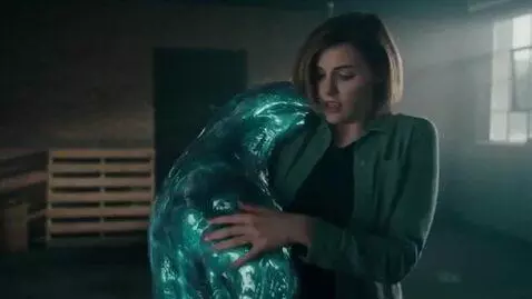 AI Video from prompt: Female slime possession