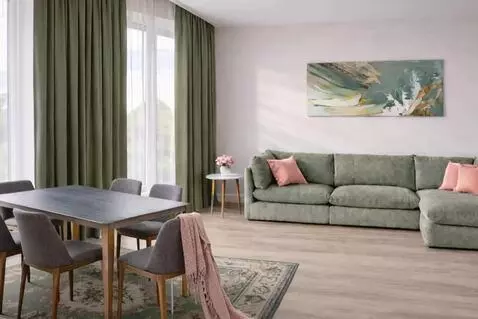 AI Video from prompt: A smooth video in which the room from the image 