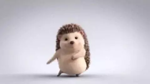AI Video from prompt: Make an animation of a hedgehog dancing from thi