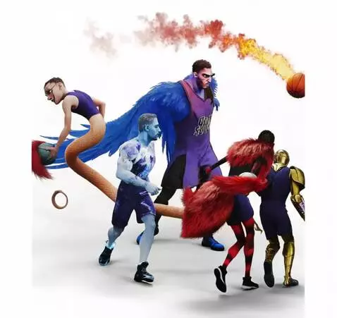 AI Video from prompt: The Goon Squad playing