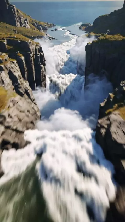 AI Video from prompt: Cinematic realistic video, 8 seconds, vertical 9