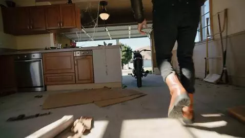 AI Video from prompt: I'm in a first-person perspective, on a sunny da