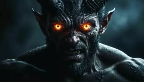 AI Video from prompt: Shrieking demon