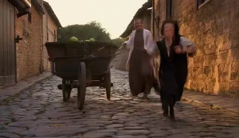 AI Video from prompt: Scene 2 – Newton and the Goat Cart (2nd Law of M