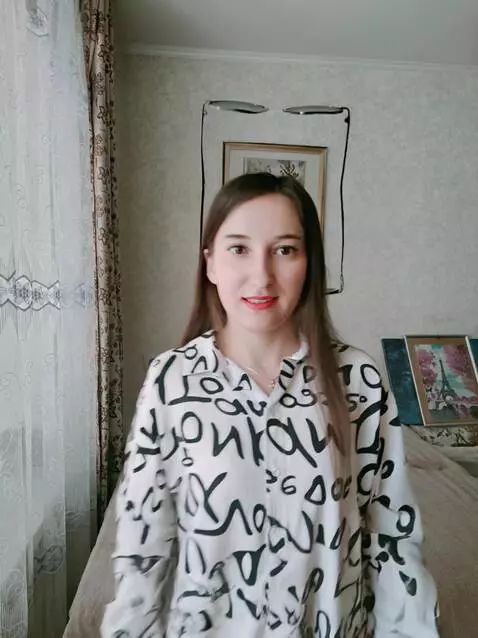 AI Video from prompt: the girl in the stockings steps back, sits on th
