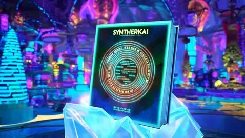 AI Video from prompt: "Explosive product reveal in a futuristic market