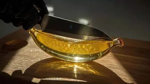 AI Video from prompt: Shot in extreme macro perspective, a flawless, c