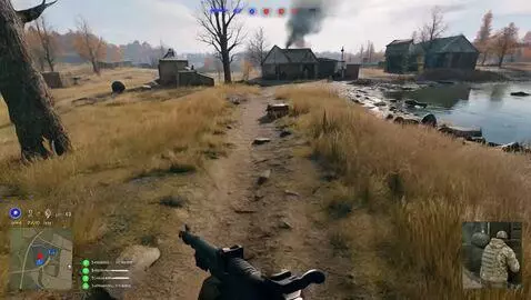 AI Video from prompt: POV PUGB FPS