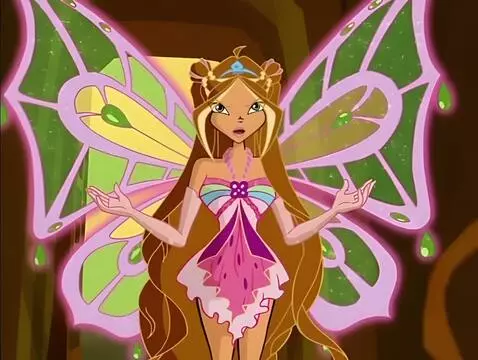 AI Video from prompt: Flora winx fear between things tsk by tendrils i