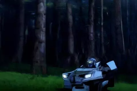 AI Video from prompt: generate a video where the goblin runs into the 