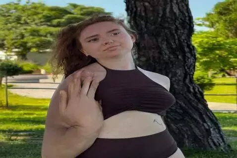 AI Video from prompt: black guys touching a girl in a photo