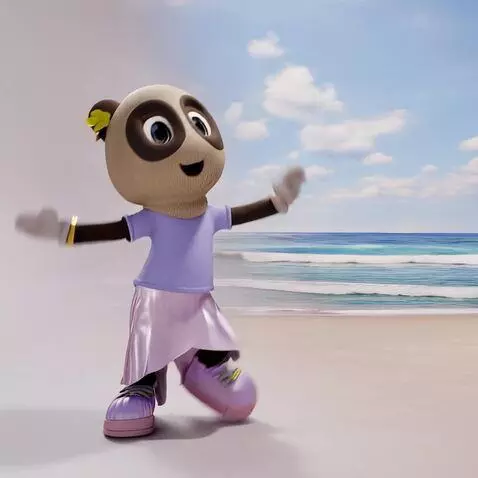 AI Video from prompt: ハワイの海岸でアロハダンスを踊る