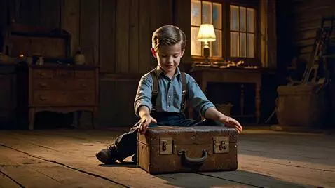 AI Video from prompt: A still shot using a 35mm lens captures a young 