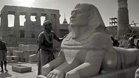 AI Video from prompt: Grainy blurry black and white film documentary, 