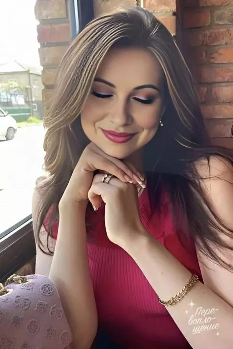 AI Video from prompt: AI video of shy woman posing