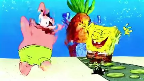AI Video from prompt: Spongebob and Patrick singing I am Mustard Man l