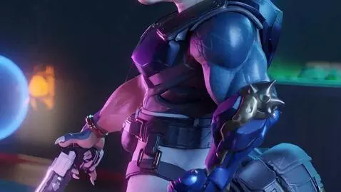 AI Video from prompt: Alligator dude turns then he looks at you then s