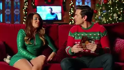 AI Video from prompt: Robin with a Jingle Bell Rock CD case and Starfi