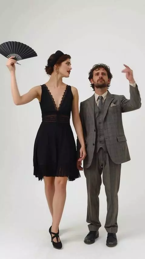 AI Video from prompt: A man and a woman are arguing. **The camera circ