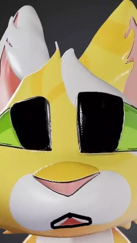 AI Video from prompt: Cat talks with a serious face, his ears are movi