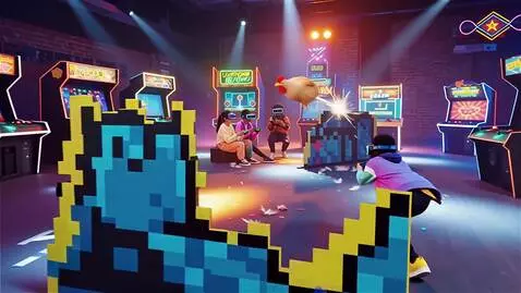 AI Video from prompt: Chicken Gun game trailer RU Version for 1 minute