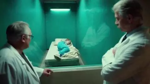 AI Video from prompt: A mysterious episode from a science fiction pseu