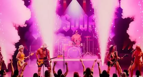 AI Video from prompt: The Letters that spell "MODSQUAD+ 1" starts lumi