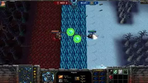 AI Video from prompt: Create a cinematic gameplay trailer for a fantas