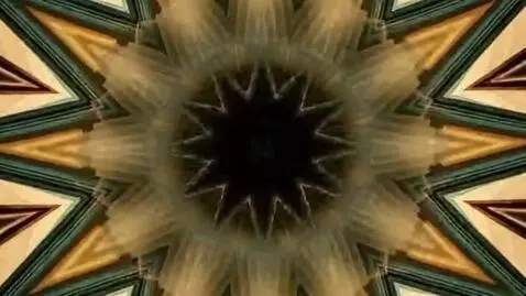 AI Video from prompt: Close-up: the hypnotic movement of patterns in a