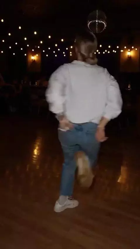 AI Video from prompt: Make her dance salsa like its her last dance