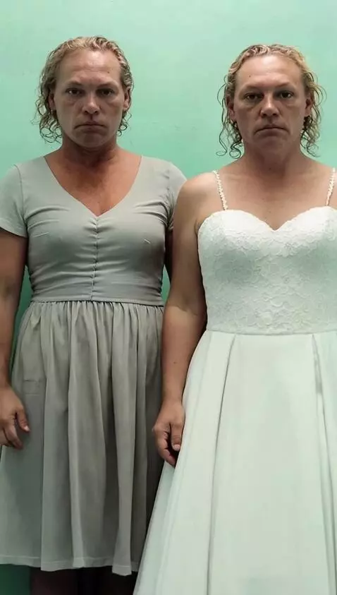 AI Video from prompt: They showed their bodies without clothes