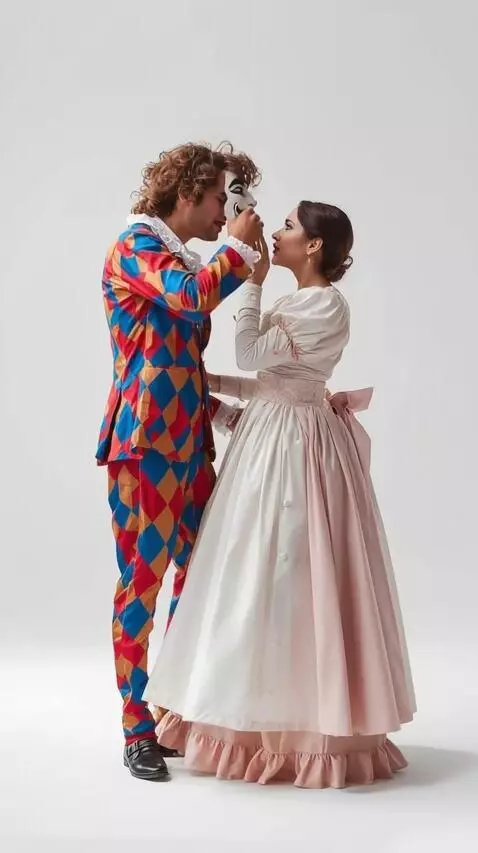 AI Video from prompt: The man takes off his mask, revealing his unshav