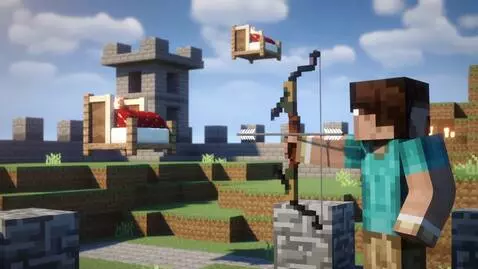 AI Video from prompt: Minecraft Bedwars gameplay