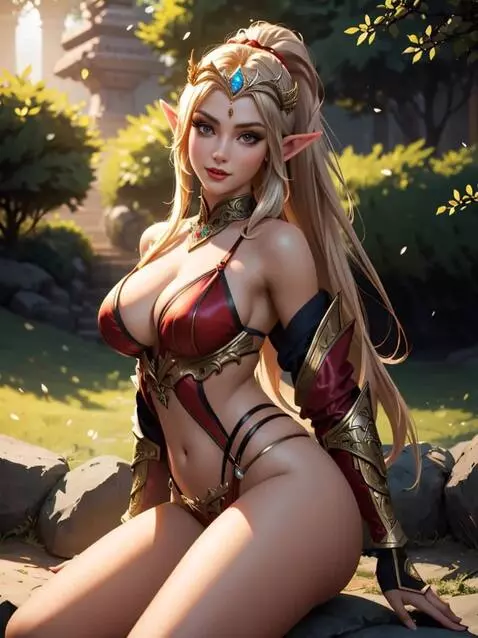 AI Video from prompt: The girl gazes tenderly into the camera, slowly 