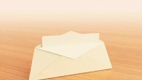 AI Video from prompt: open envelop animated video