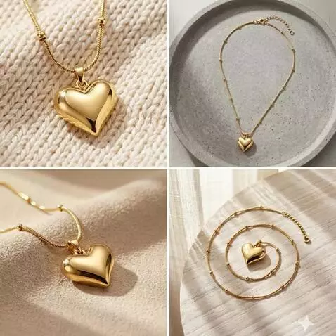 AI Video from prompt: Luxury jewelry rotating slowly with cinematic li