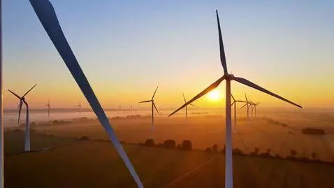 AI Video from prompt: Cinematic drone shot flying forward through a la