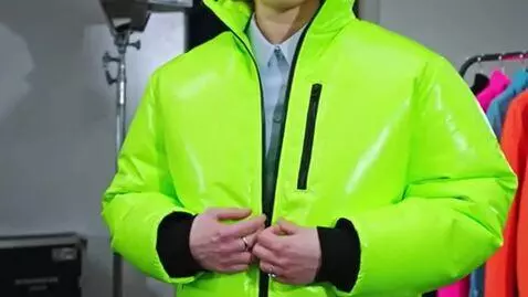 AI Video from prompt: Neon clothes