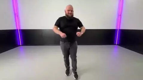 AI Video from prompt: Make this man do Toxis dance