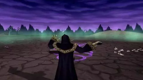 AI Video from prompt: Acolyte builds a ziggurat without gold