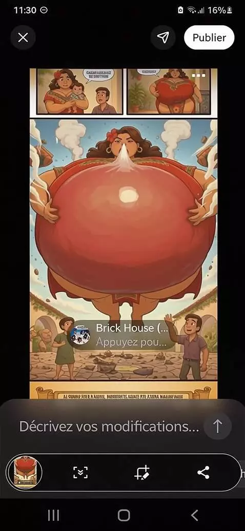 AI Video from prompt: Clarissima generates a swollen ovary, so thick t