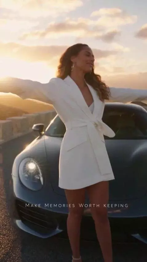 AI Video from prompt: Professional in luxury a sexy girl the weekend w