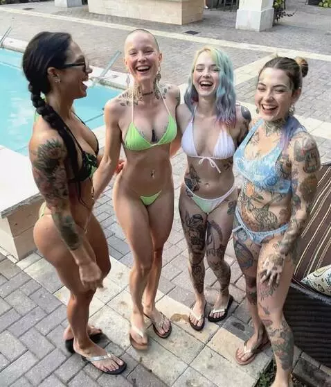 AI Video from prompt: They laugh, turn around, and walk away.