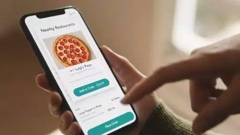 AI Video from prompt: Generate a video of a user ordering interactions