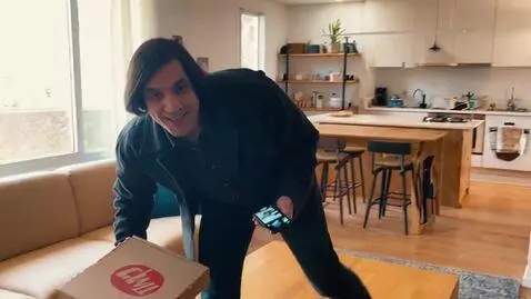 AI Video from prompt: Generate a video of this man walking around the 