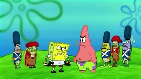 AI Video from prompt: Spongebob Kills Patrick with a gun.What the hell