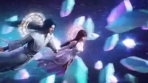 AI Video from prompt: A high-quality 15-second 3D animation odyssey. T