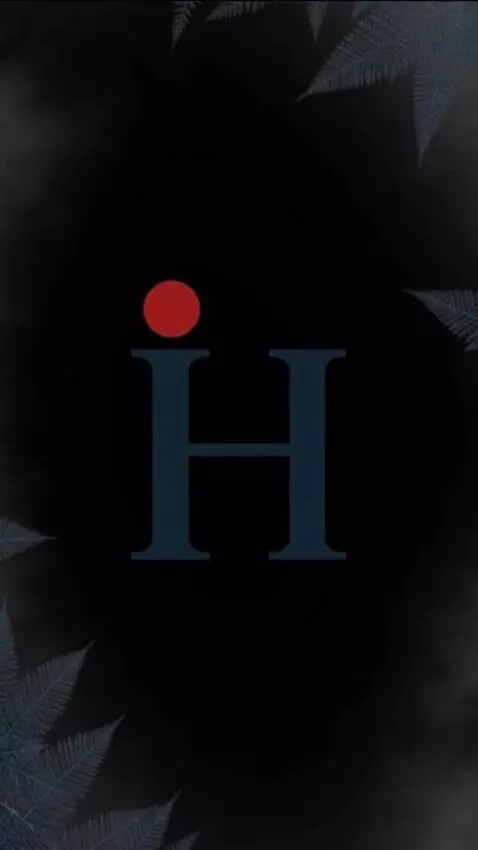 AI Video from prompt: Center the logo with a realistic freezing screen