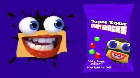 AI Video from prompt: a chaotic ytp-styled edited commercial about a p