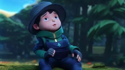 AI Video from prompt: The character is sitting